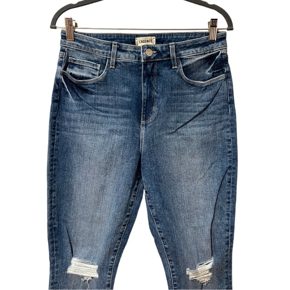 L’Agence Margot High Rise Skinny Jeans in Syracuse (30) - Picture 7 of 12